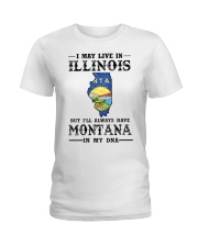 Live In Illinois Montana In My DNA MT0002 Ladies T-Shirt tile