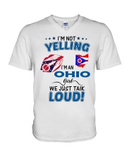 I'm A Ohio Girl V-Neck T-Shirt tile