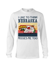 Nebraska Misses Me To MR0345 Long Sleeve Tee tile