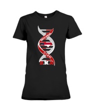 North Carolina It's In My DNA Premium Fit Ladies Tee tile