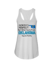 From Oklahoma You're Pretty Ladies Flowy Tank tile