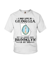 Live In Georgia But Brooklyn In My DNA Youth T-Shirt tile