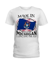 Made In Michigan Ladies T-Shirt tile