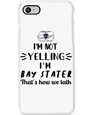 I'm Not Yelling I'm Massachusetts Phone Case tile
