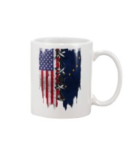 Alaska American Flag Mug tile