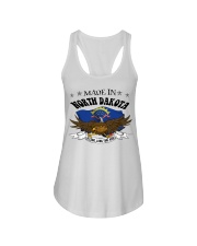 Made In North Dakota Ladies Flowy Tank tile