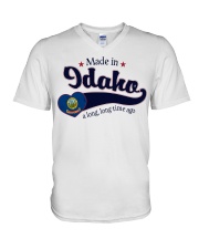 Made in Idaho MR0234 V-Neck T-Shirt tile