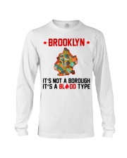Brooklyn Blood Type MR0186 Long Sleeve Tee tile