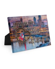 Mississippi A Place Your Feet May Leave Easel-Back Gallery Wrapped Canvas tile
