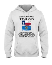 Live Texas Oklahoma In My DNA Hooded Sweatshirt tile