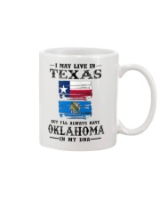 Live Texas Oklahoma In My DNA Mug tile