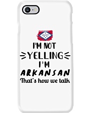 I'm Not Yelling I'm Arkansas Phone Case tile