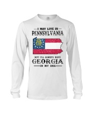 Live In Pennsylvania But Georgia In My DNA Long Sleeve Tee tile