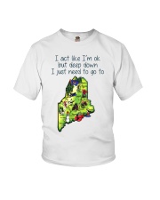 I Just Need Go To Maine MR0340 Youth T-Shirt tile