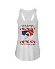 Detroit Girl Ladies Flowy Tank tile