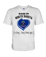 Made In North Dakota MR0185 V-Neck T-Shirt tile
