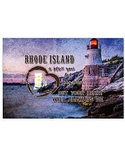 Rhode Island A Place Your Feet May Leave 17x11 Poster front