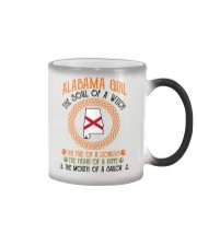 Alabama Girl Color Changing Mug tile