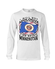I Will Not Apologize For Being Minnesotan Long Sleeve Tee tile