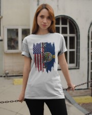 Kansas American Flag Classic T-Shirt apparel-classic-tshirt-lifestyle-19