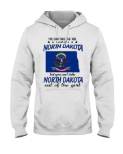North Dakota Girl Hooded Sweatshirt tile