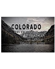 Colorado That Place Forever In Your Heart 17x11 Poster front
