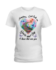 Butterfly Smile And Say PT0158 Ladies T-Shirt tile
