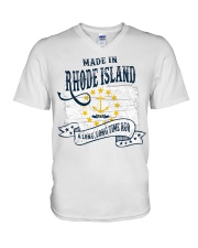 Made in Rhode Island MR0270 V-Neck T-Shirt tile