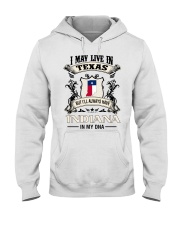 Live In Texas Indiana In My DNA Hooded Sweatshirt tile