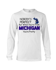 From Michigan You're Pretty Long Sleeve Tee tile