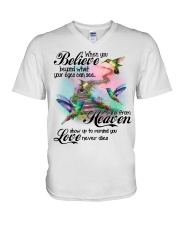 Hummingbird Signs From Heaven PT0136 V-Neck T-Shirt tile