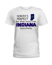 From Indiana You're Pretty Ladies T-Shirt tile