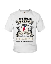 Live In Texas Maine In My DNA Youth T-Shirt tile
