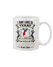 Live In Texas Maine In My DNA Mug tile
