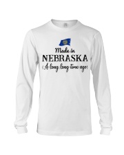 Made In Nebraska A Long Time Ago Long Sleeve Tee tile