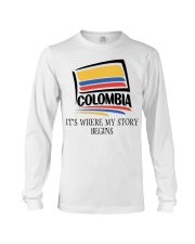 Colombia Story Begins MR0210 Long Sleeve Tee tile