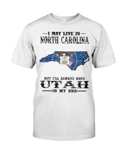 Live In North Carolina But Utah My DNA Classic T-Shirt front