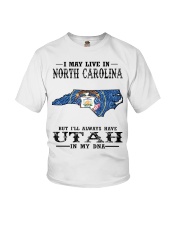 Live In North Carolina But Utah My DNA Youth T-Shirt tile