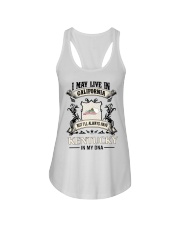 Live In California Kentucky In My DNA Ladies Flowy Tank tile