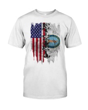 Brooklyn American Flag Classic T-Shirt front