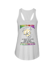 Rhode Island Girl It All Depends On U MR0255 Ladies Flowy Tank tile