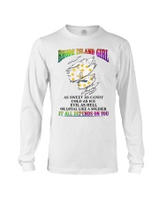 Rhode Island Girl It All Depends On U MR0255 Long Sleeve Tee tile