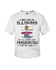 Live Illinois Missouri In My DNA Youth T-Shirt tile