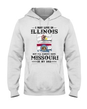 Live Illinois Missouri In My DNA Hooded Sweatshirt tile