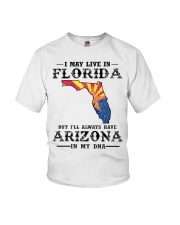 Live In Florida But Arizona In My DNA Youth T-Shirt tile