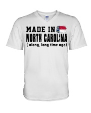Made In North Carolina V-Neck T-Shirt tile
