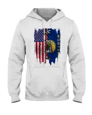 Montana American Flag Hooded Sweatshirt tile