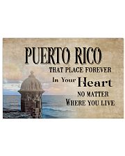 Puerto Rico Forever In My Heart MR0330 17x11 Poster front