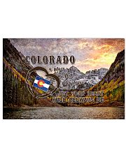 Colorado A Place Your Feet May Leave 17x11 Poster front
