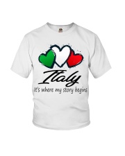 Italy Story Begins MR0197 Youth T-Shirt tile